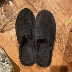 Men’s Isotoner Microterry Hoodback Slippers